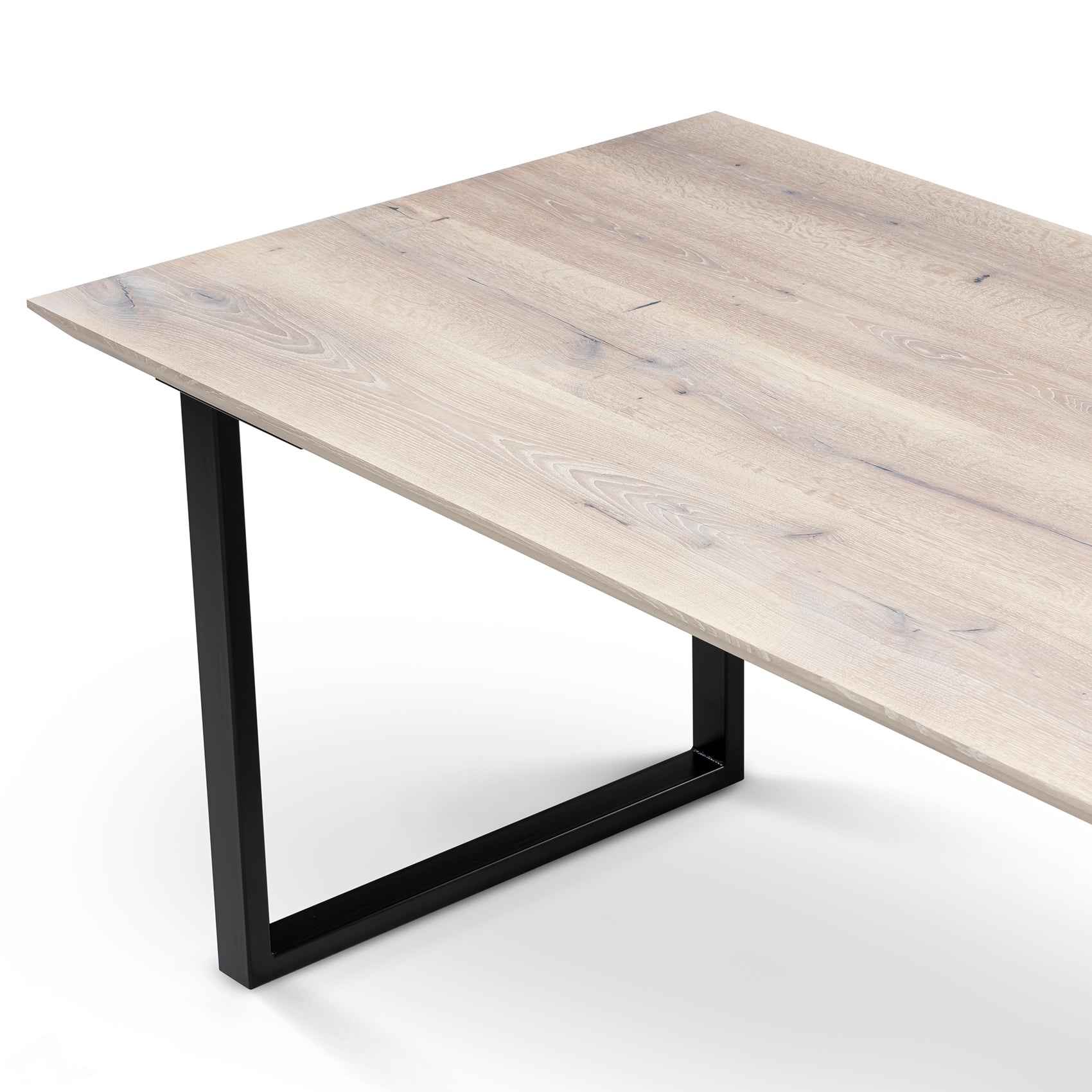 Eva Extendable Dining Table, Light Oak