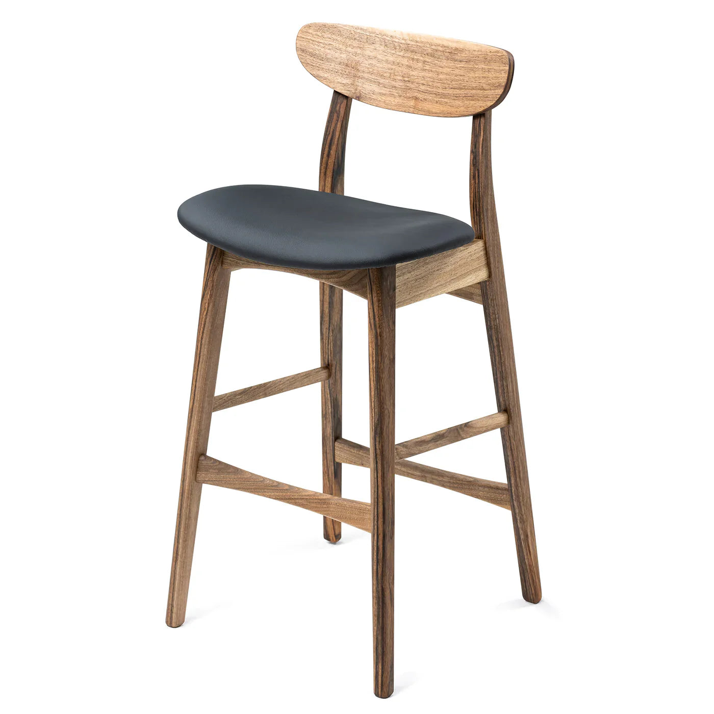 Walnut Bar Stool