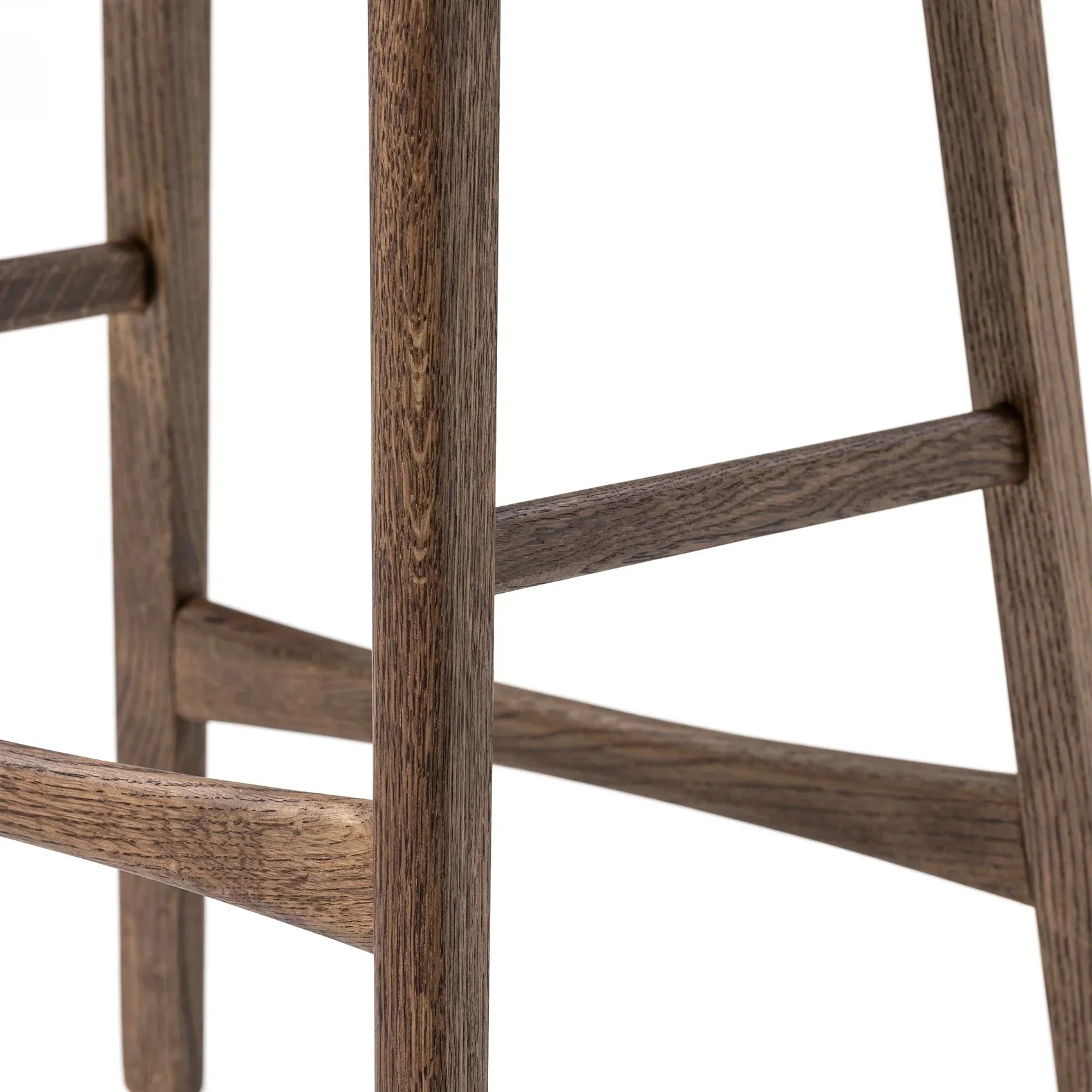 Oak Bar Stool Leather