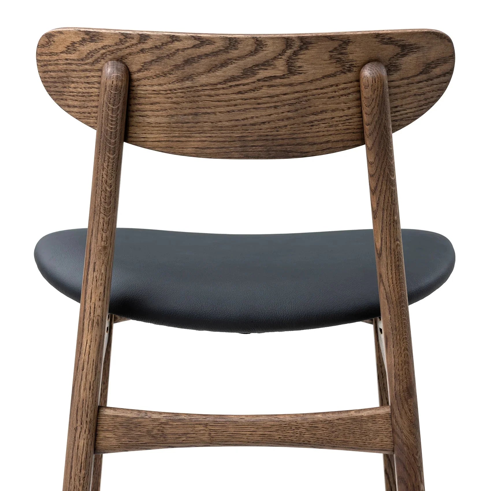 Oak Bar Stool Leather