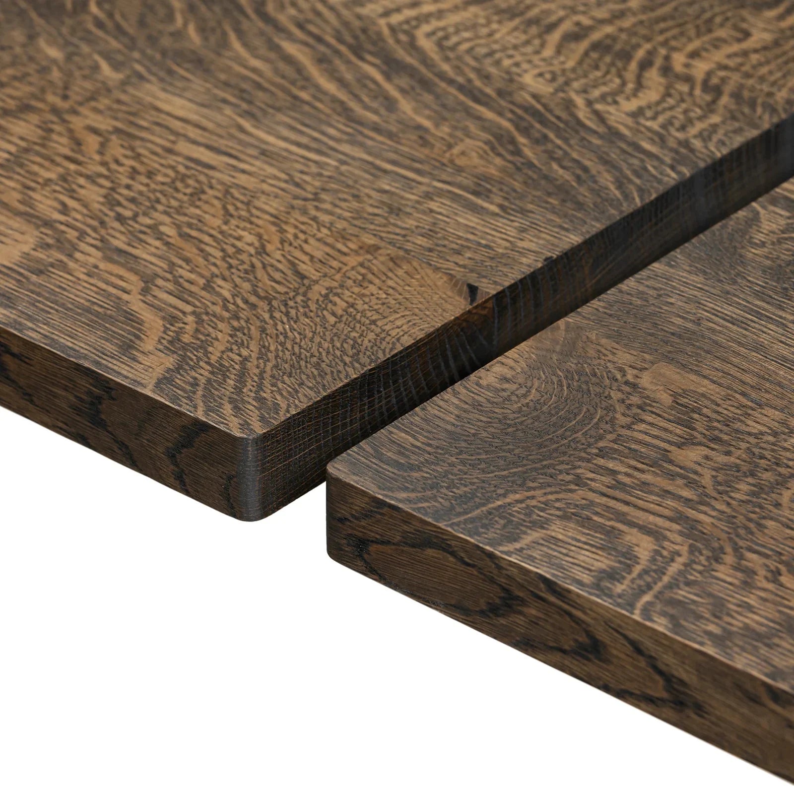 Aurora Extendable Dining Table in Charcoal Oak