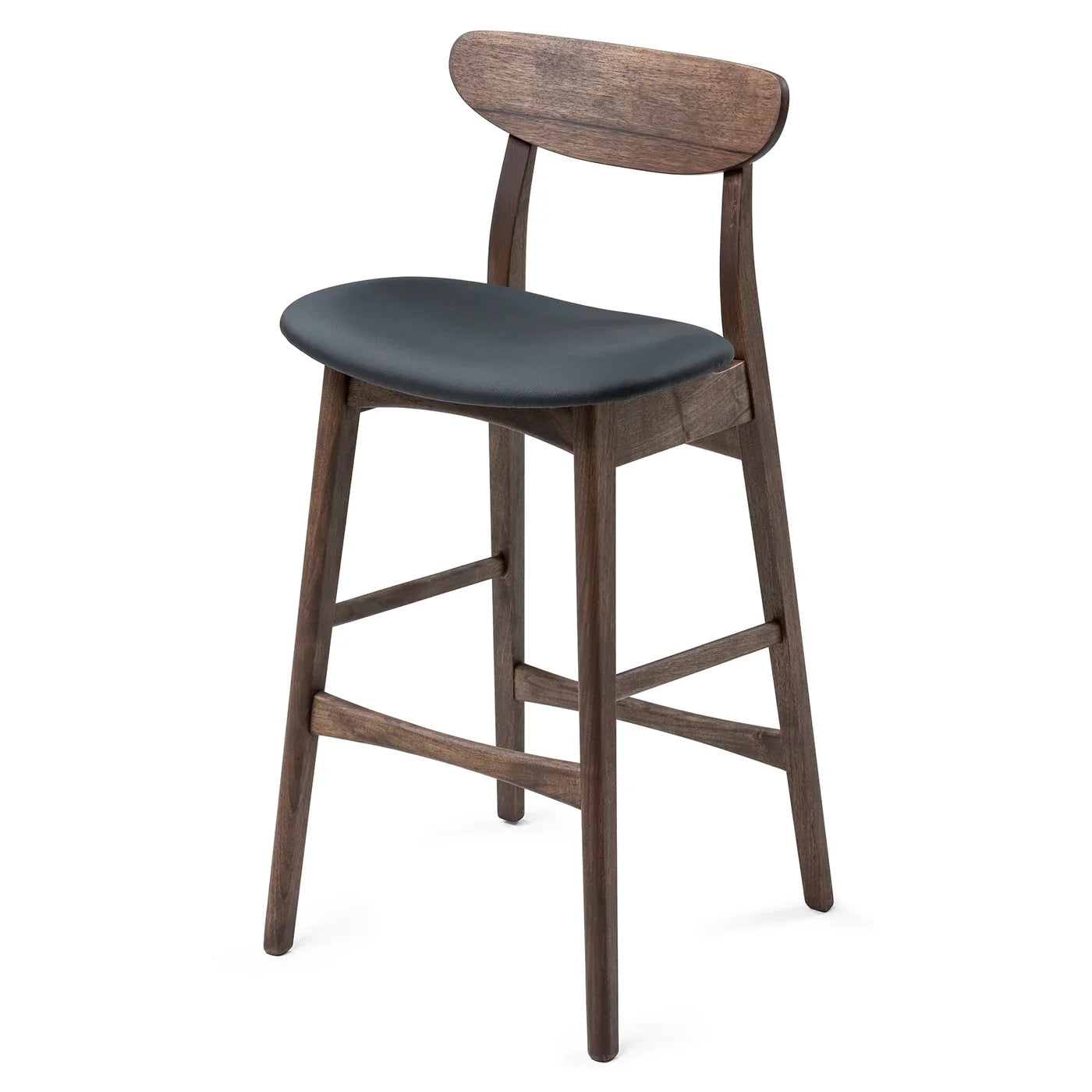 Walnut Bar Stool