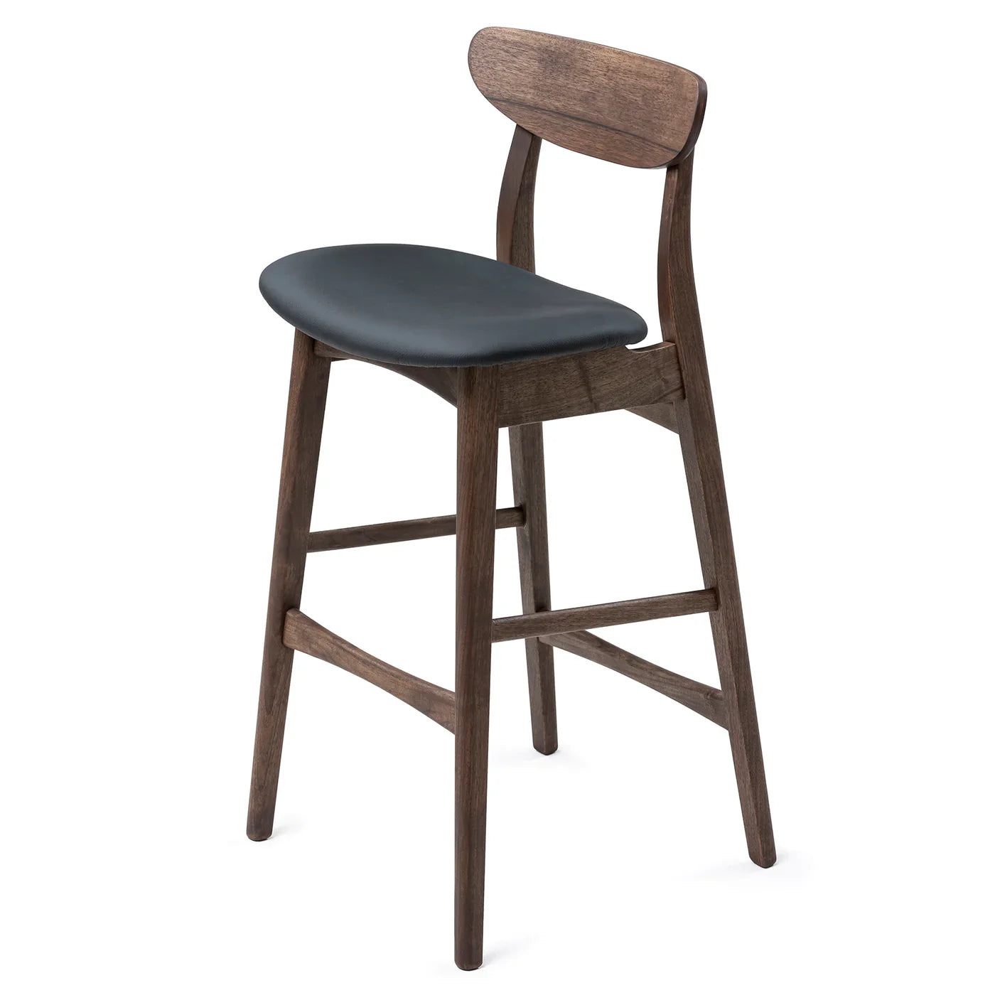 Walnut Bar Stool