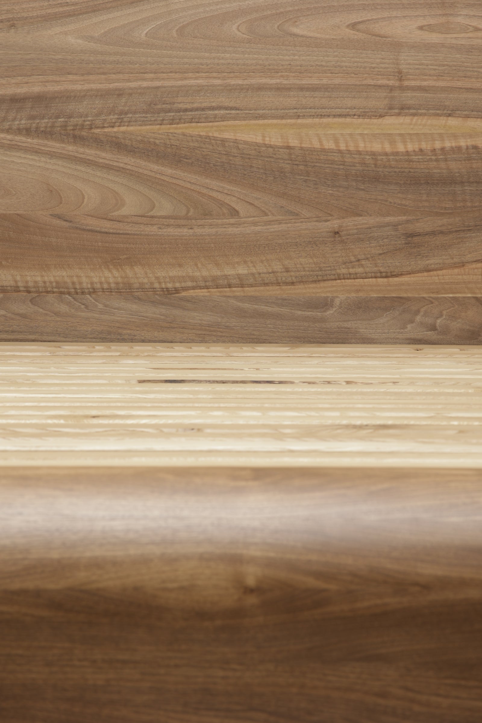 Emma Walnut Wood Bed