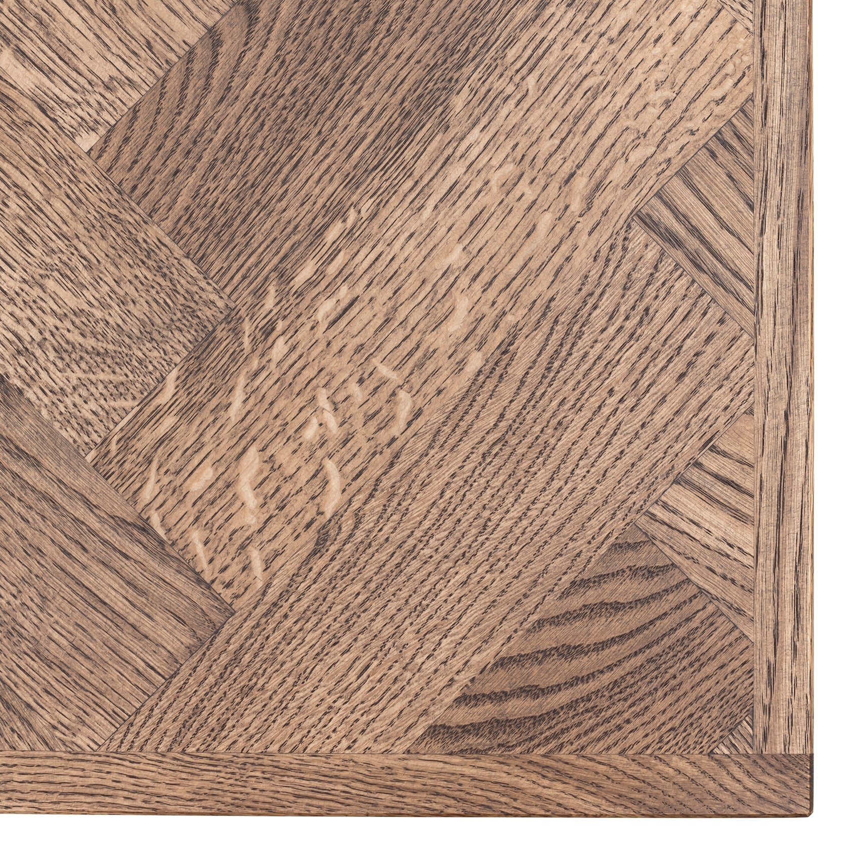 Astrid Chocolate Oak Herringbone Coffee Table