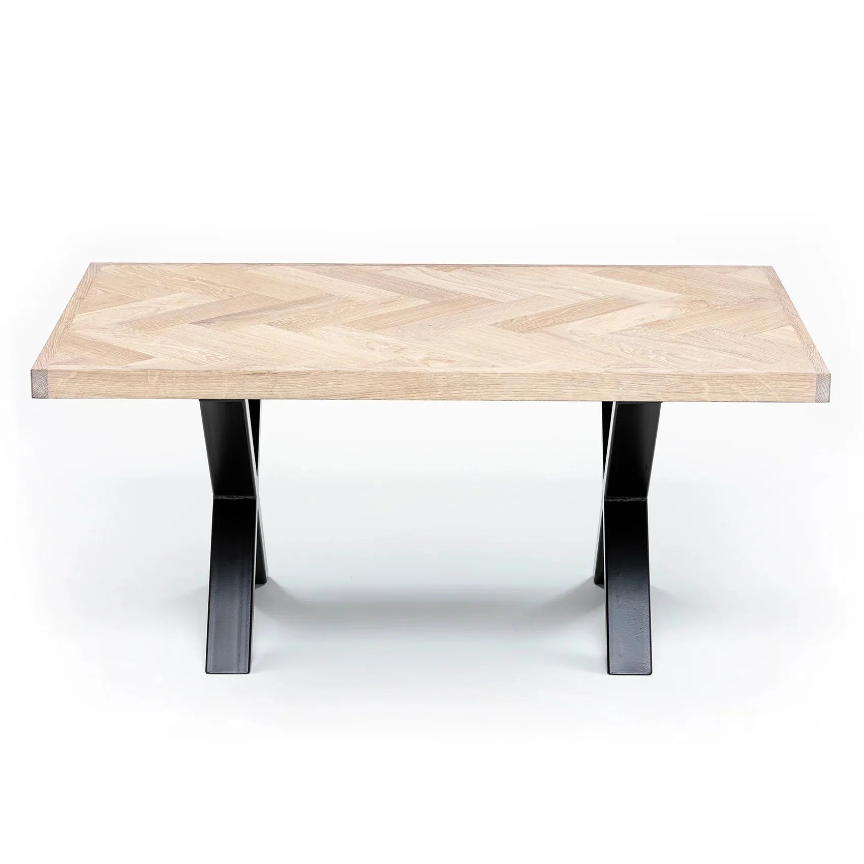 Astrid Cotton Herringbone Coffee Table