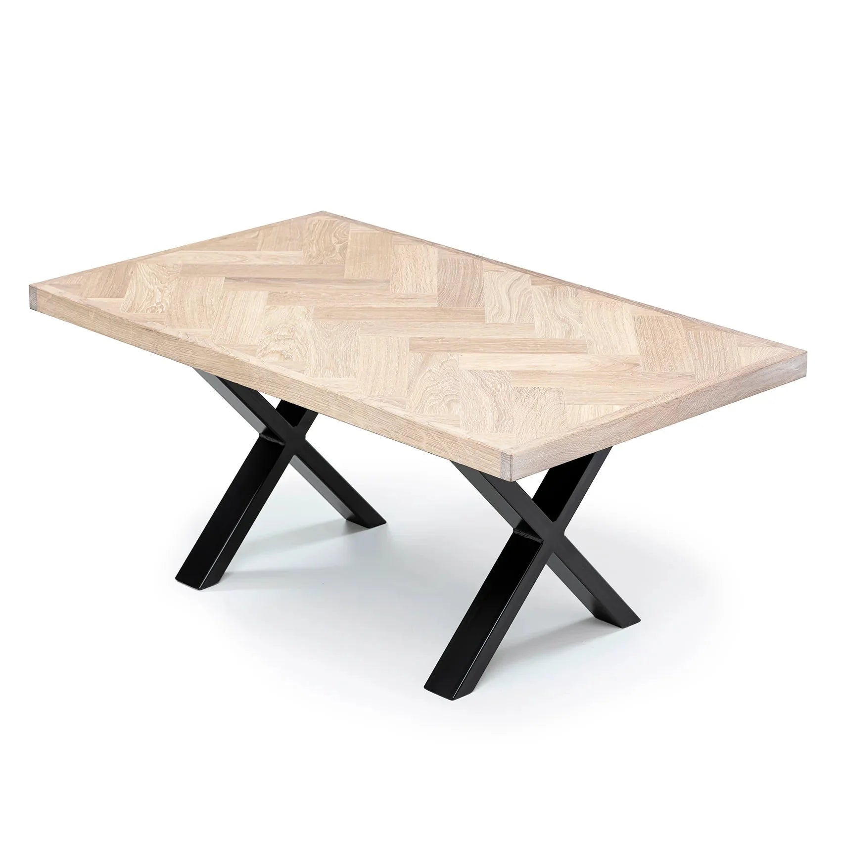 Astrid Cotton Herringbone Coffee Table