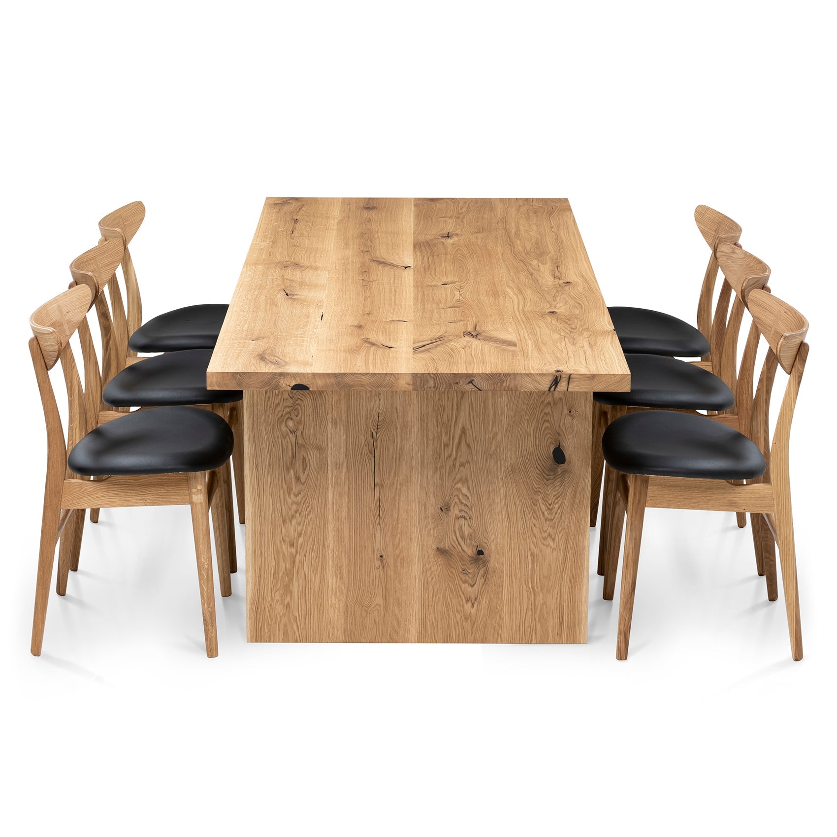 Windsor Extendable Dining Table in Solid Oak