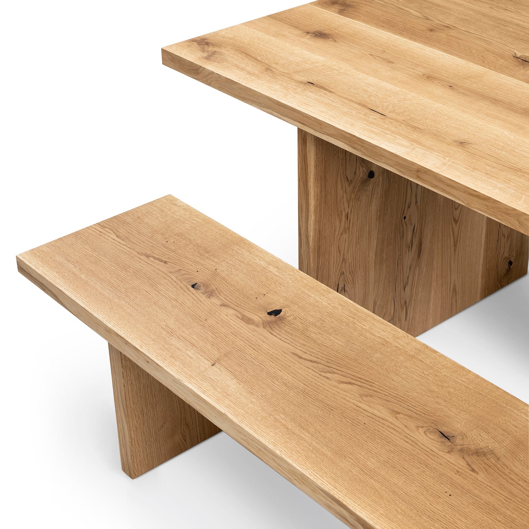 Windsor Extendable Dining Table in Solid Oak