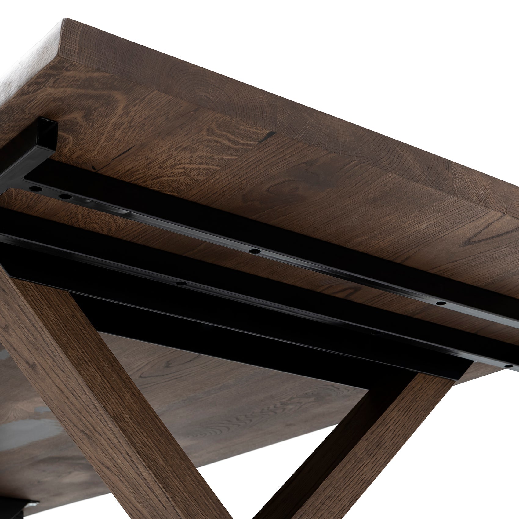 Eva Extendable Dining Table in Chocolate Oak