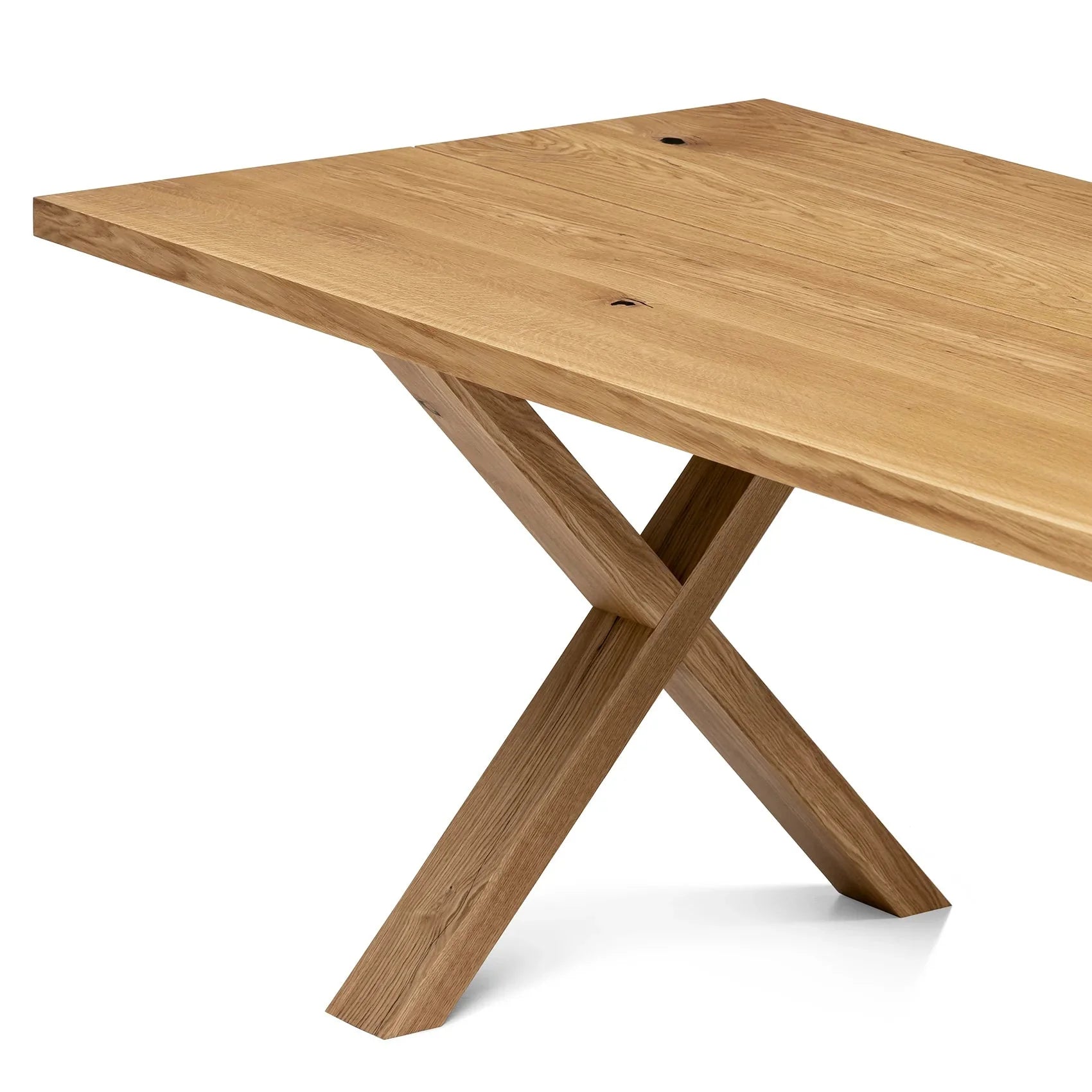 Eva Extendable Dining Table in Solid Oak