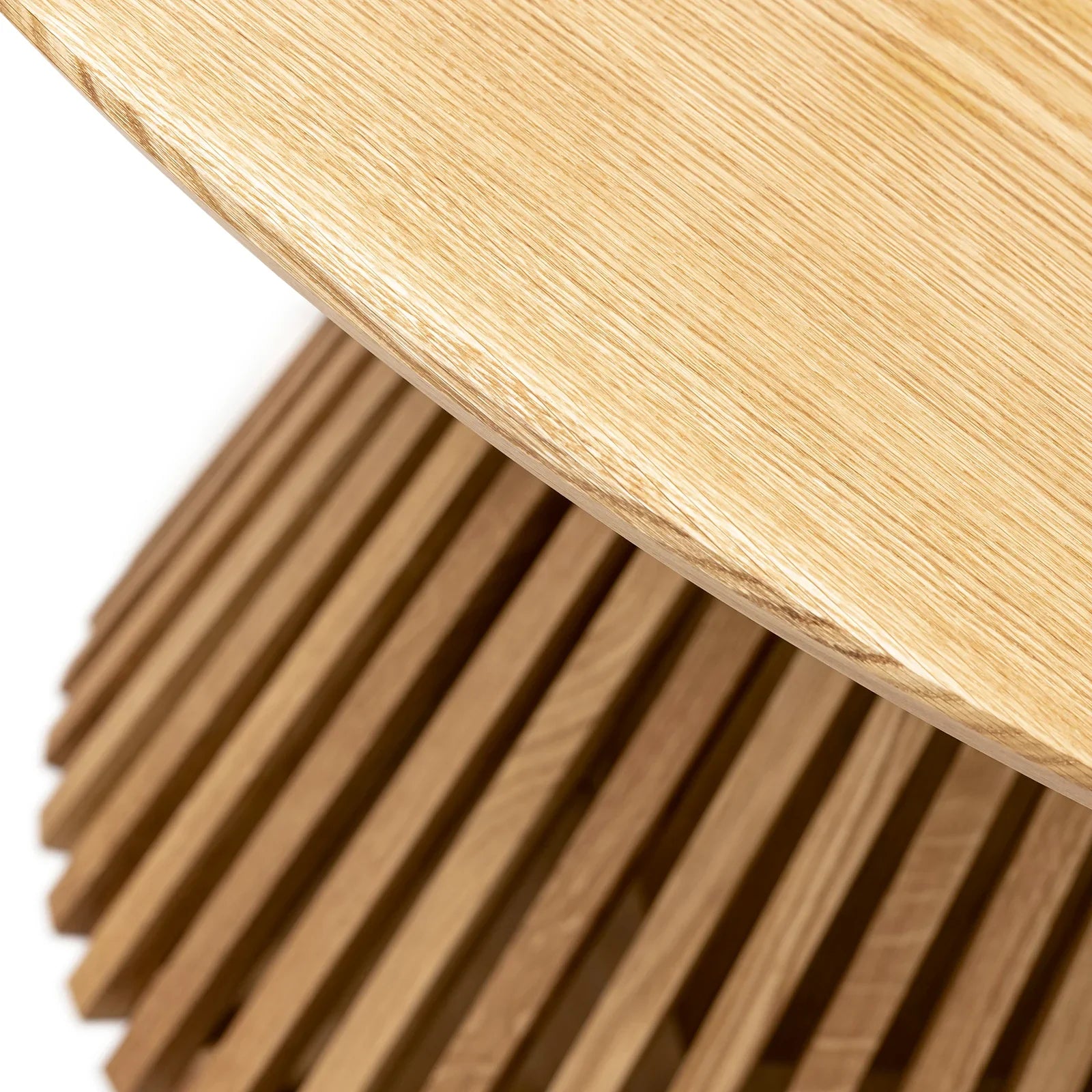 Vivien Round Extendable Dining Table in Solid Oak