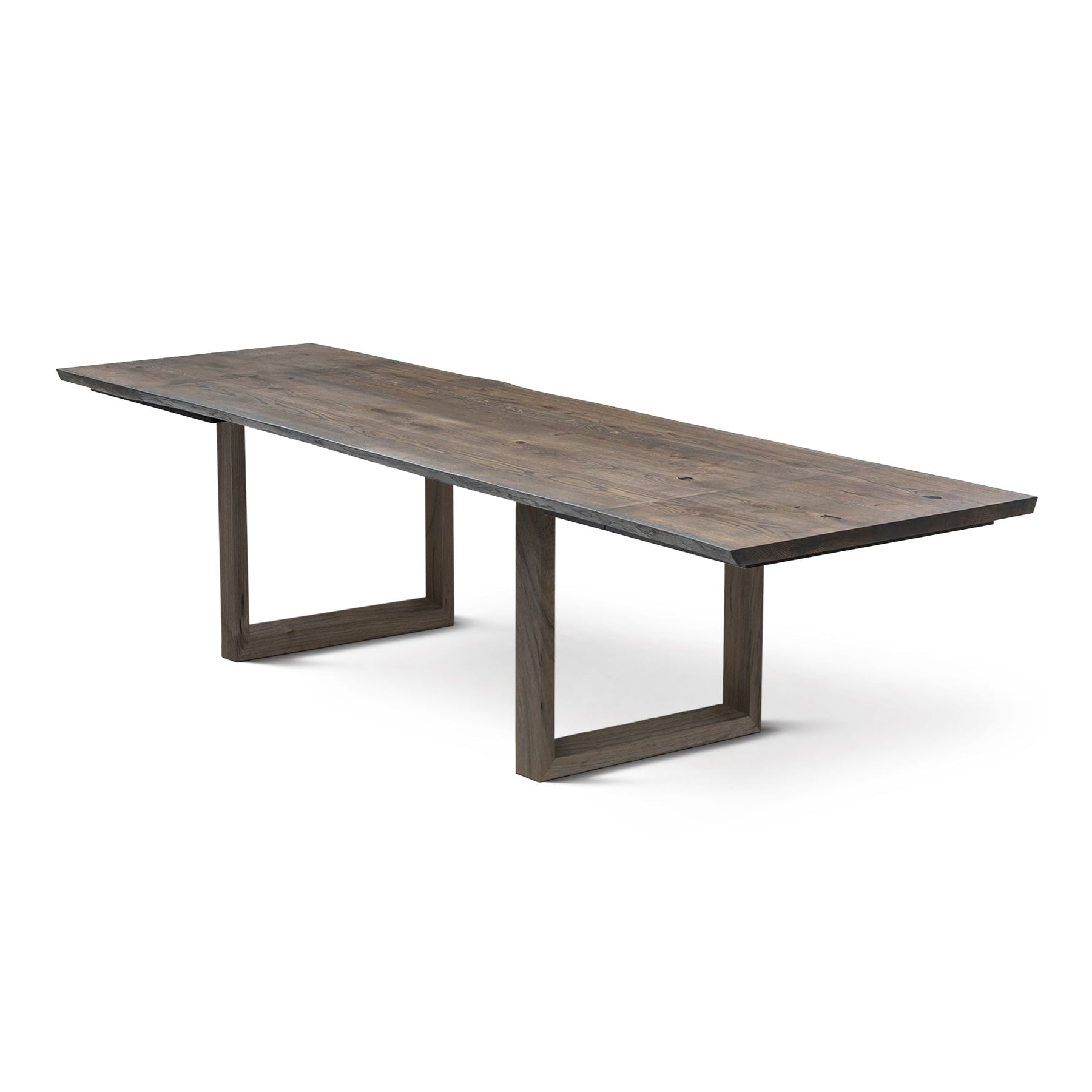 Eva Extendable Dining Table in Charcoal Oak