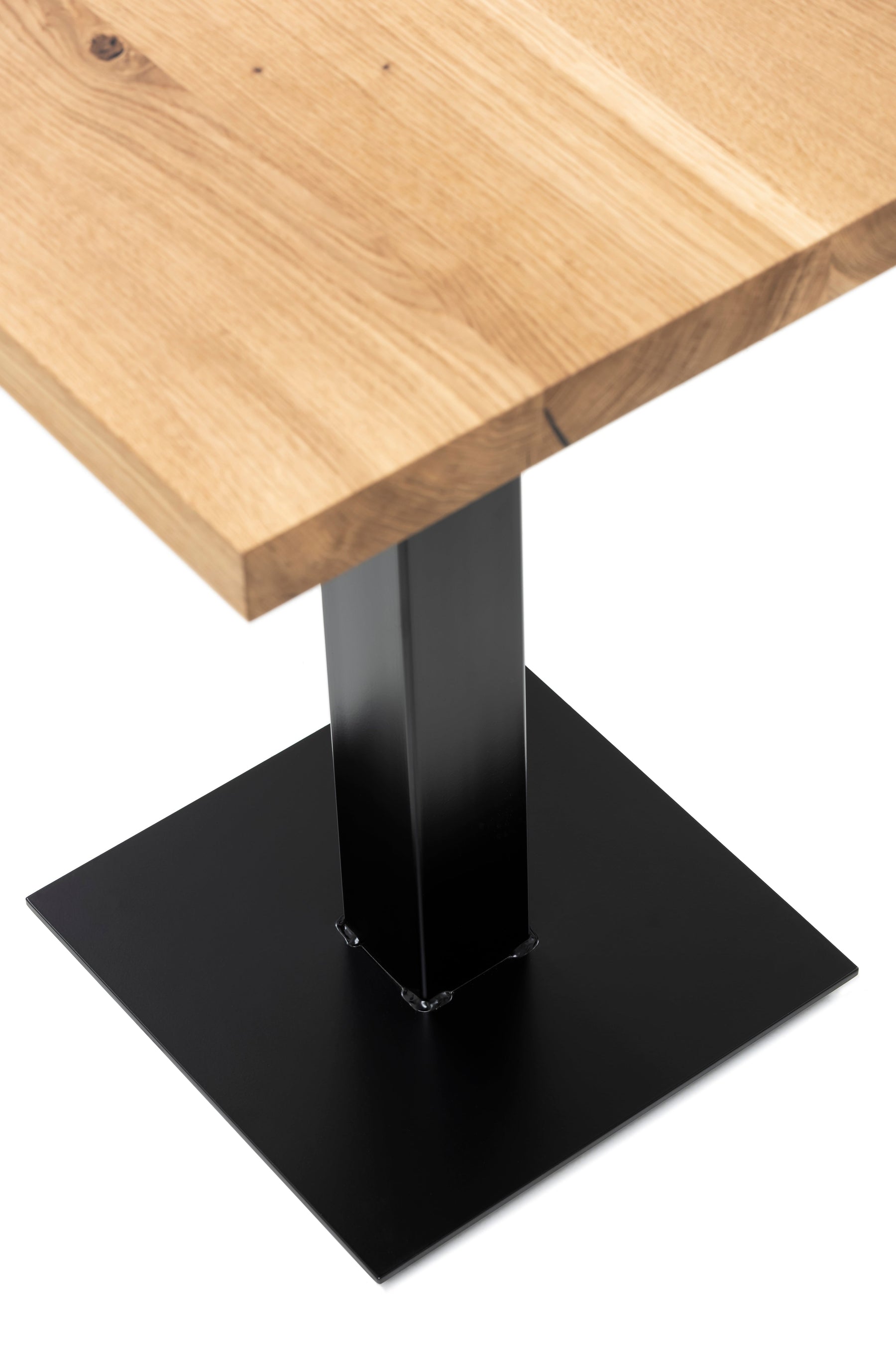 Square Oak Cafe Table