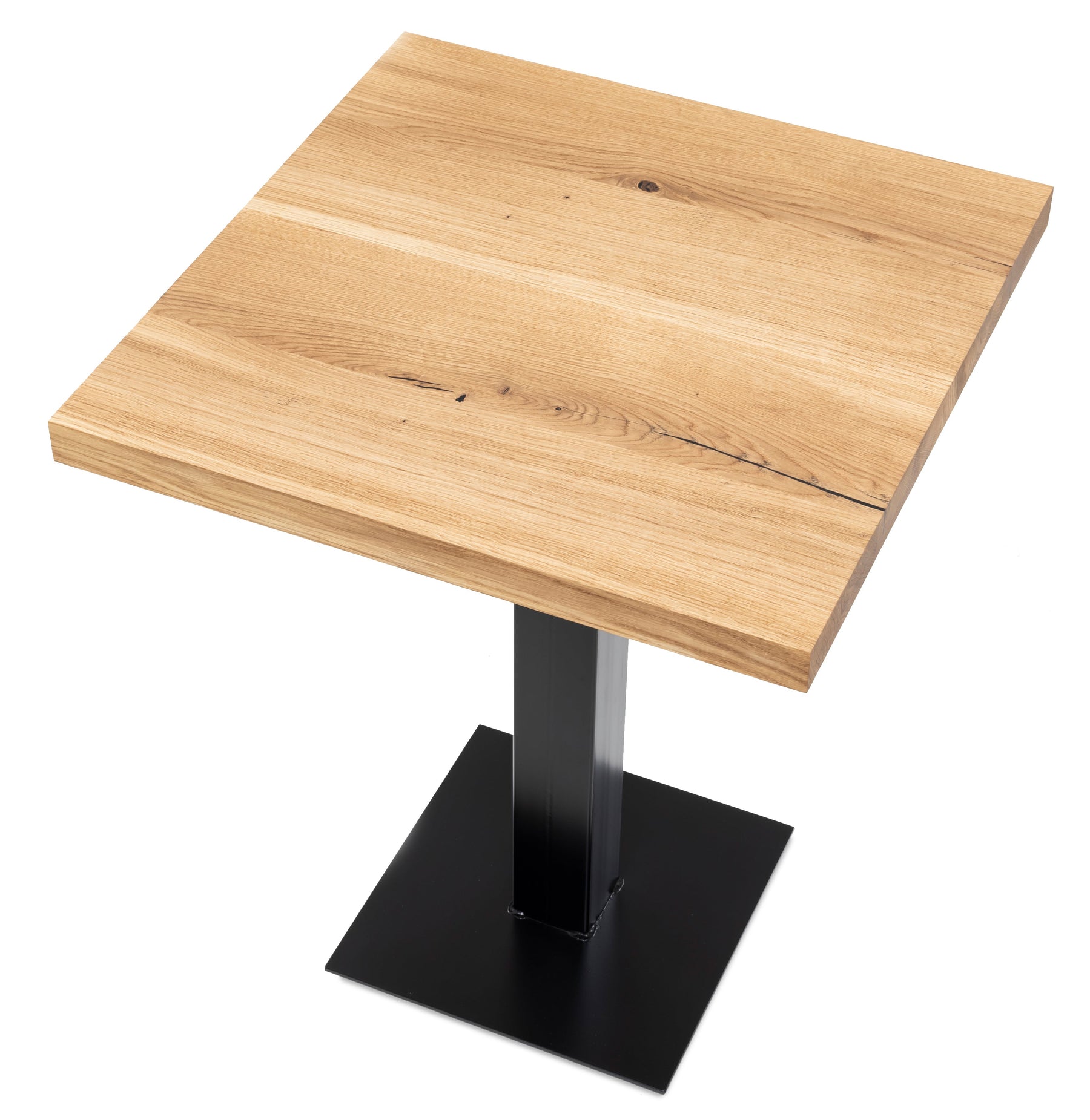Square Oak Cafe Table