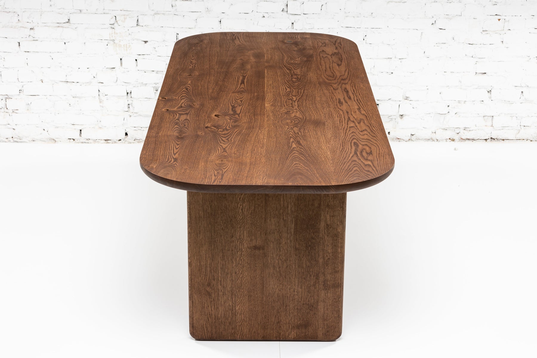 Heba Chocolate Dark Oak Dining Table