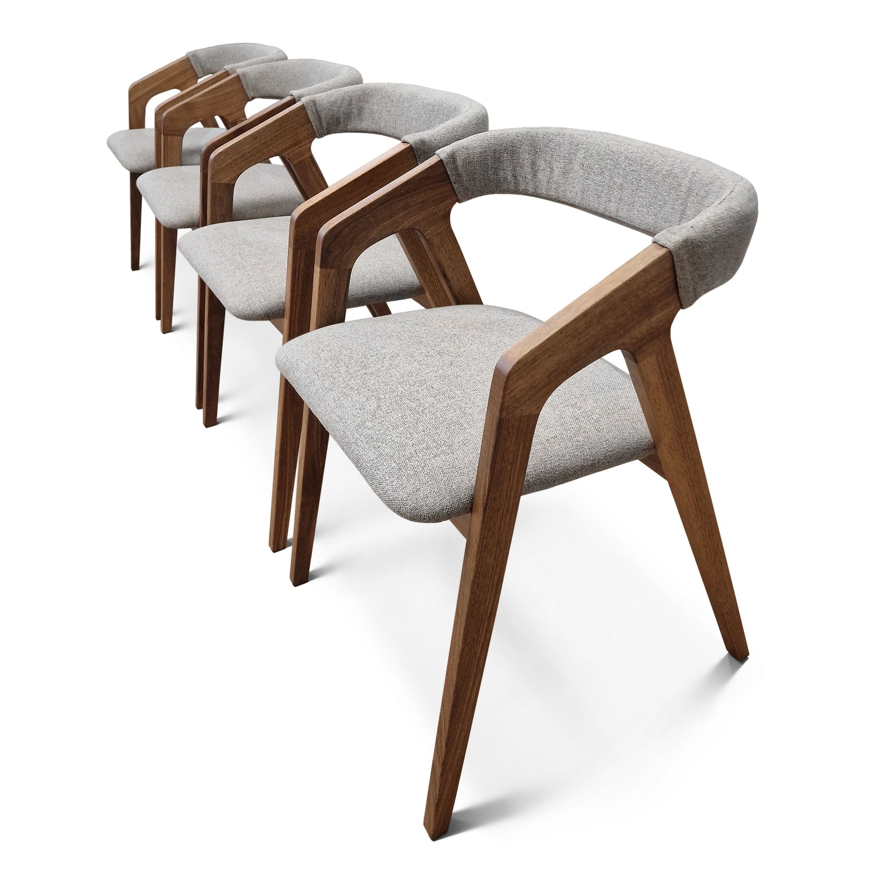 Julia Walnut Dining Chair - 4 available