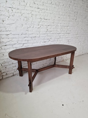 Lewis Oval Dining Table in Solid Oak