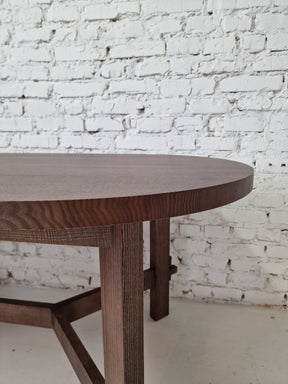 Lewis Oval Dining Table in Solid Oak