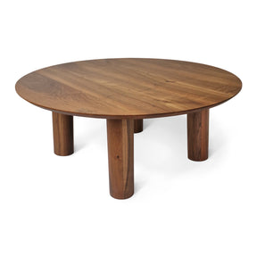 Ella Round Extendable Dining Table in Walnut