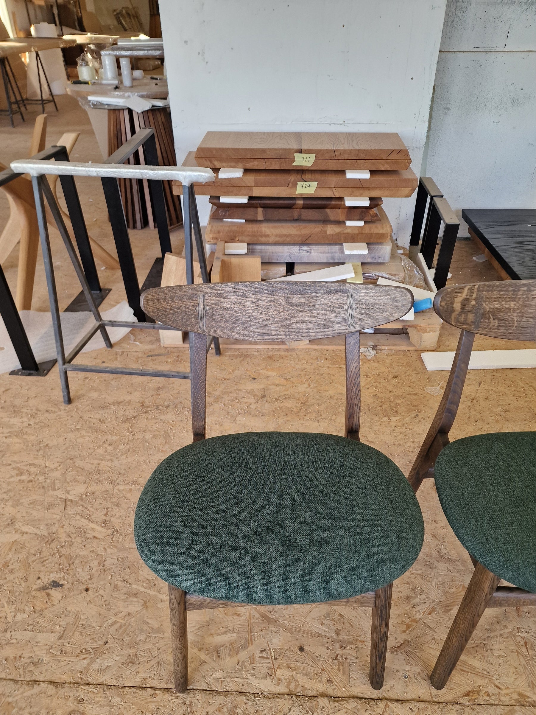 Eva Oak Dining Chair