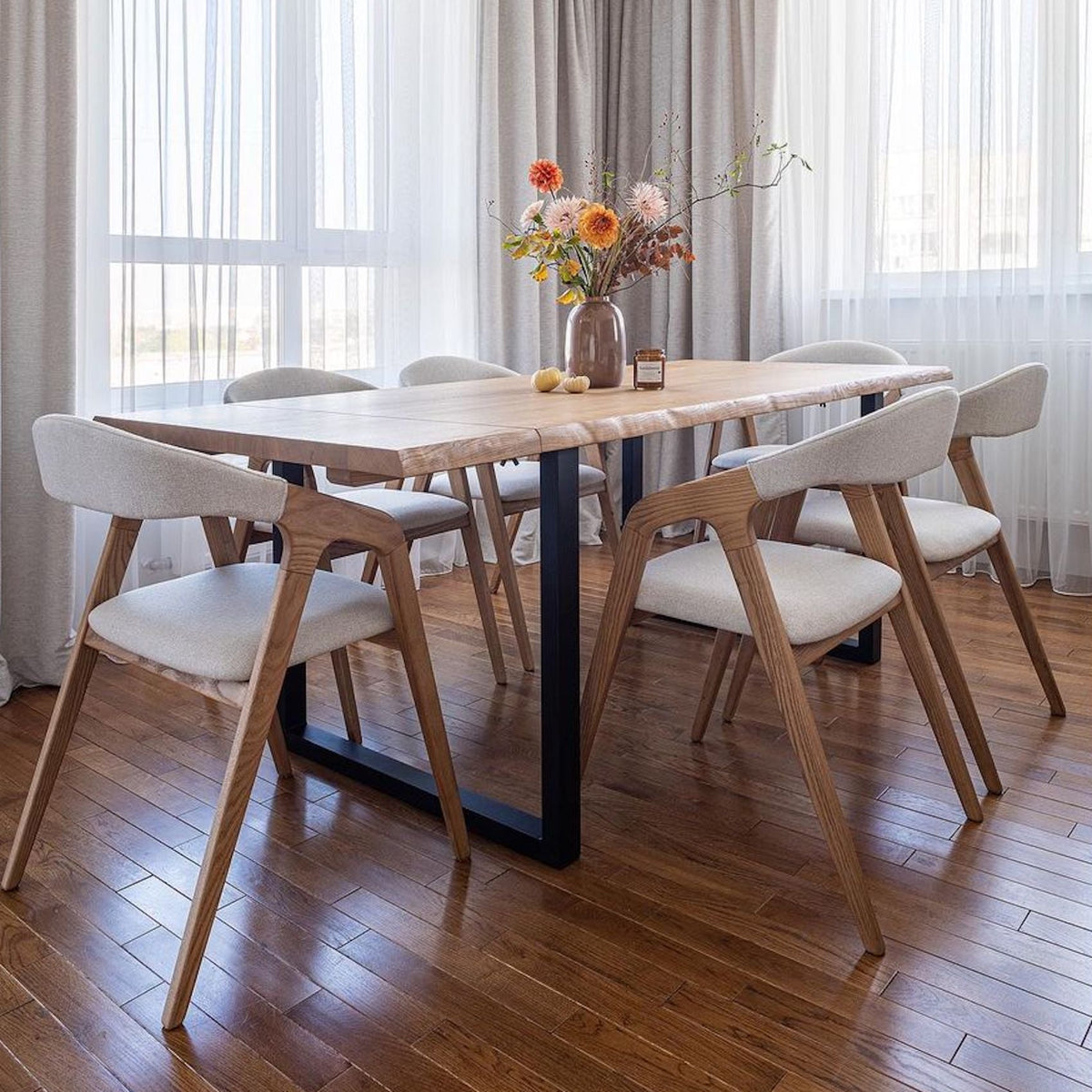 Julia Walnut Dining Chair