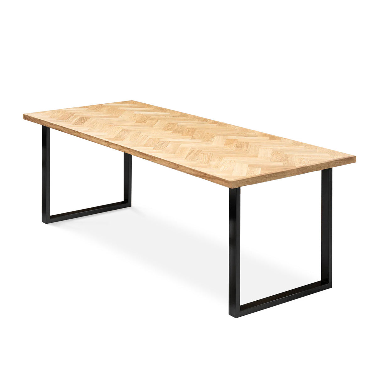 Astrid Herringbone Dining Table Extendable