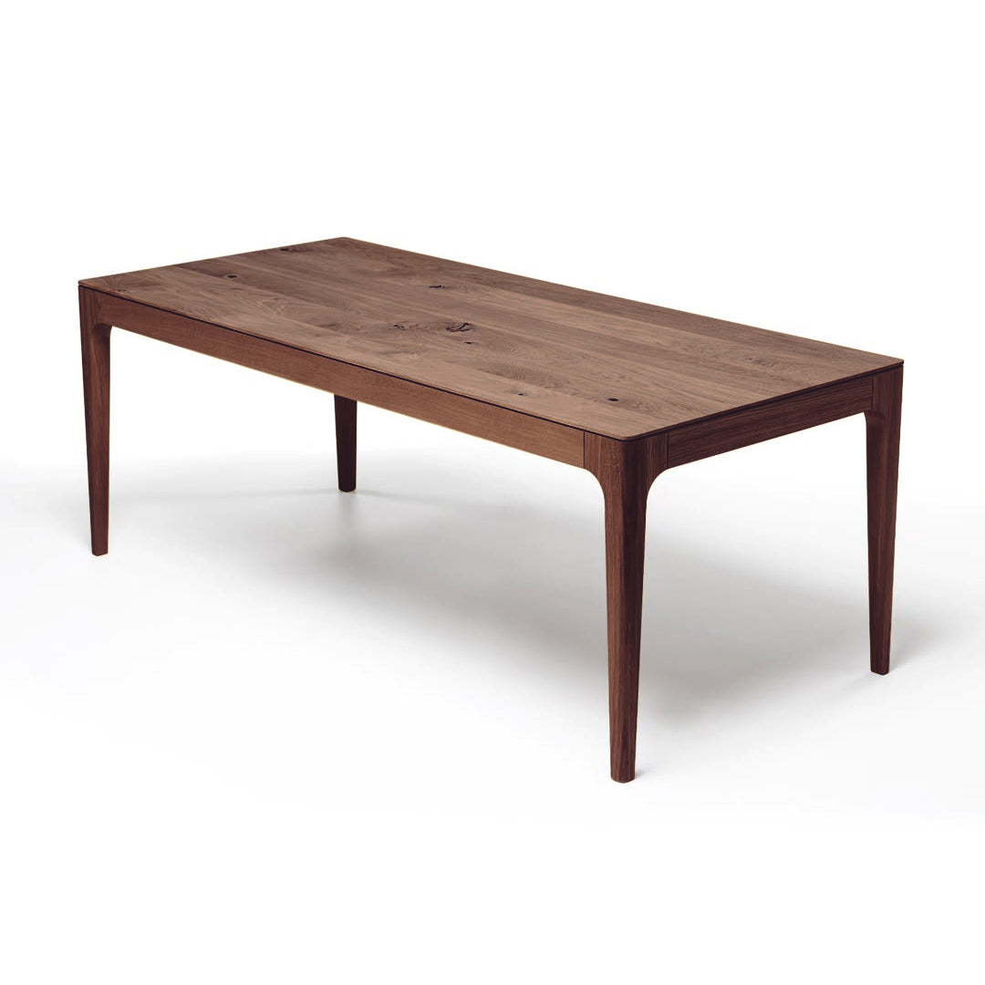 Cecilia Extendable Dining Table in Chocolate Oak