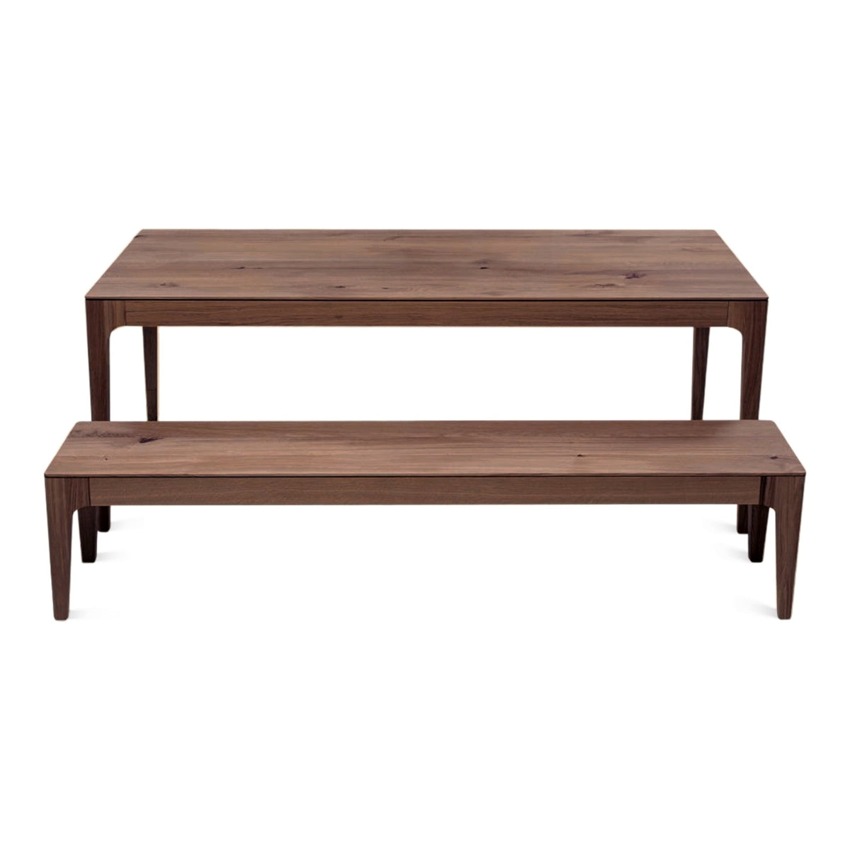 Cecilia Extendable Dining Table in Chocolate Oak
