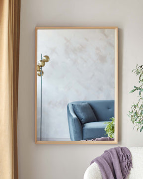 Corban Large Wall Mirror Oak