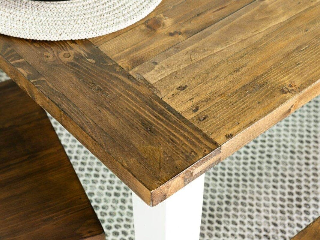 Devon Extendable Dining Table (140cm - 180cm) & Bench