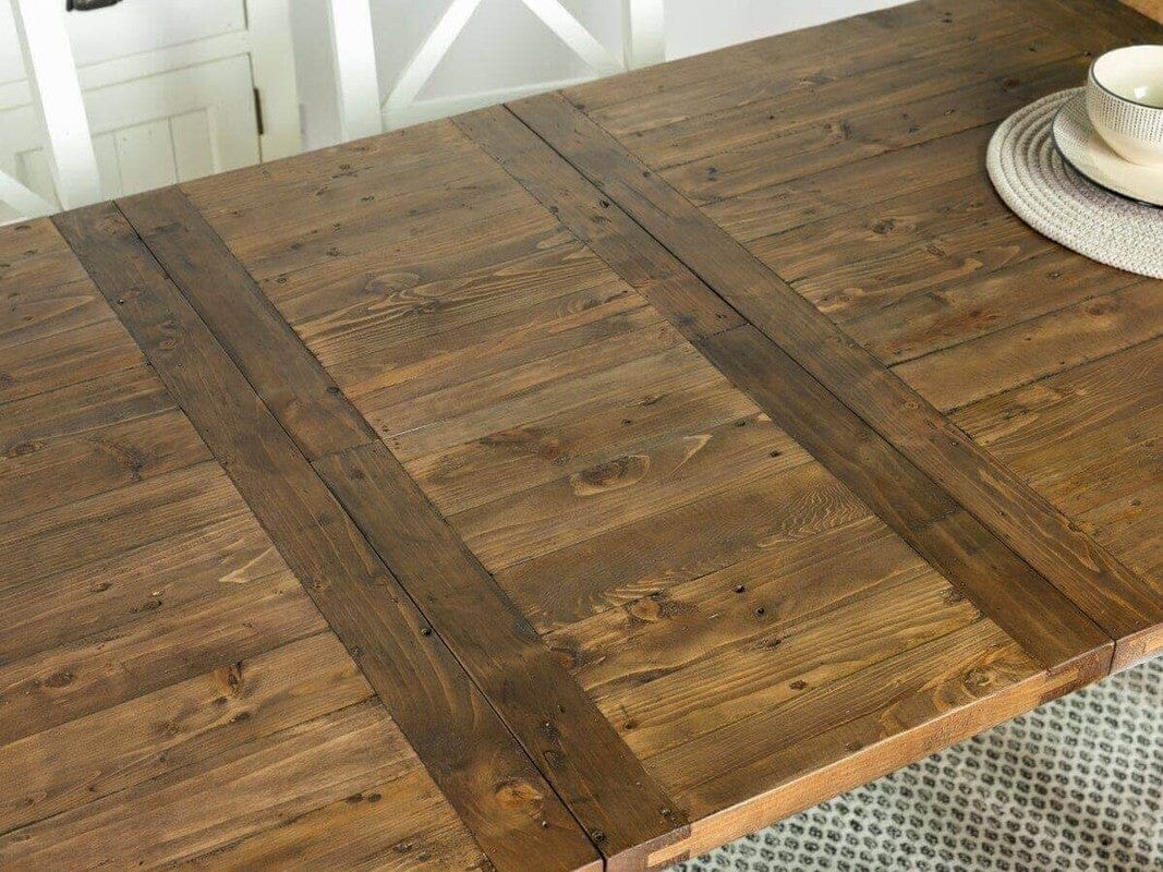 Devon Extendable Dining Table (140cm - 180cm) & Bench