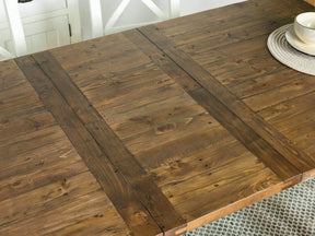 Devon Extendable Dining Table (140cm - 180cm) & Bench