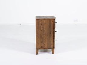 Hawaii 3 Drawer Bedside Table