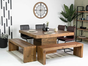 Melrose 150cm Square Dining Table