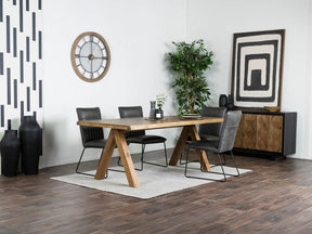 Pyramid Fixed Top Dining Table