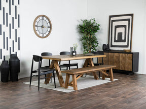 Pyramid Fixed Top Dining Table