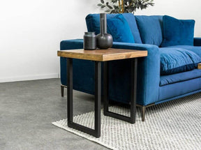 Brooklyn Lamp Table With Black U Leg