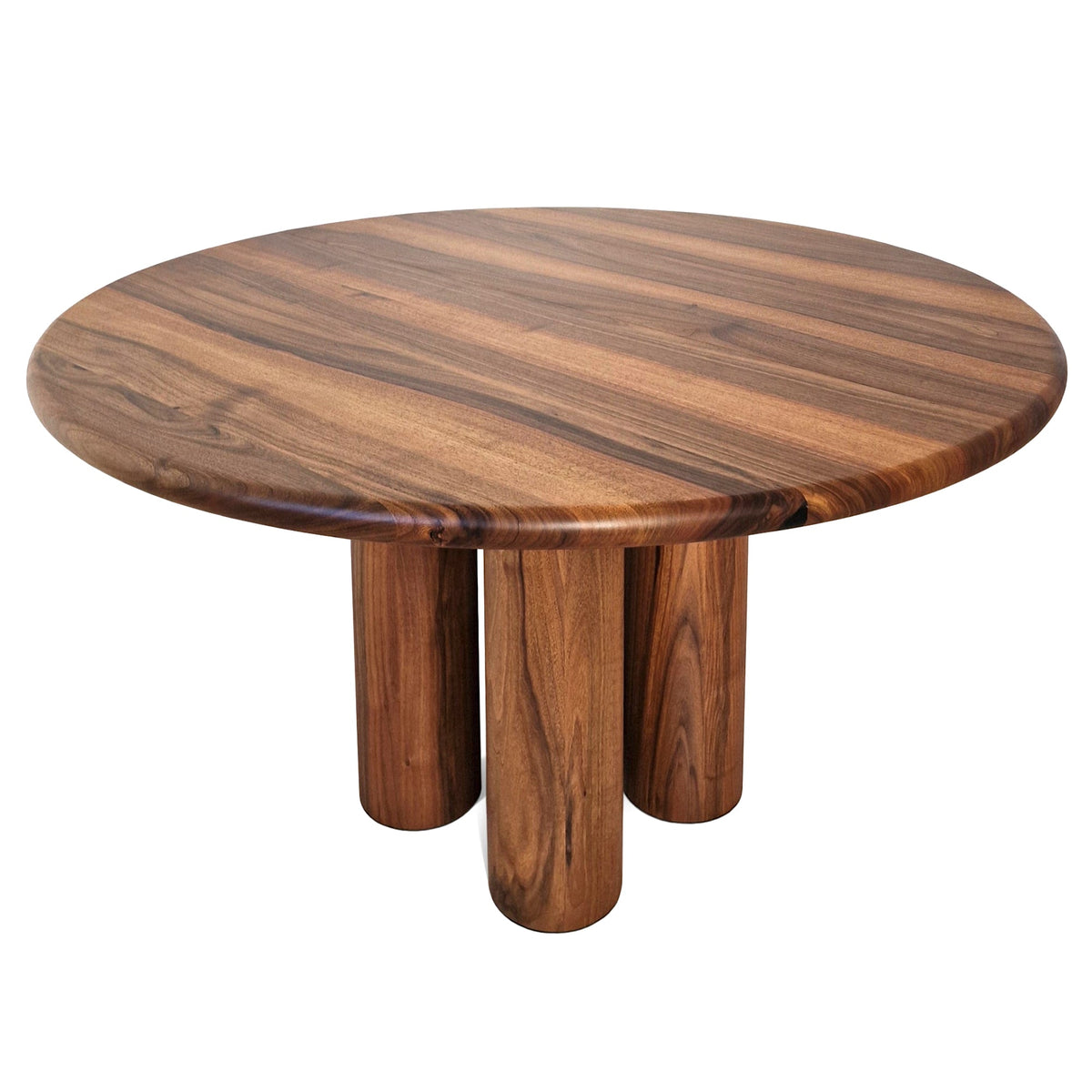 Ella Round Extendable Dining Table in Walnut