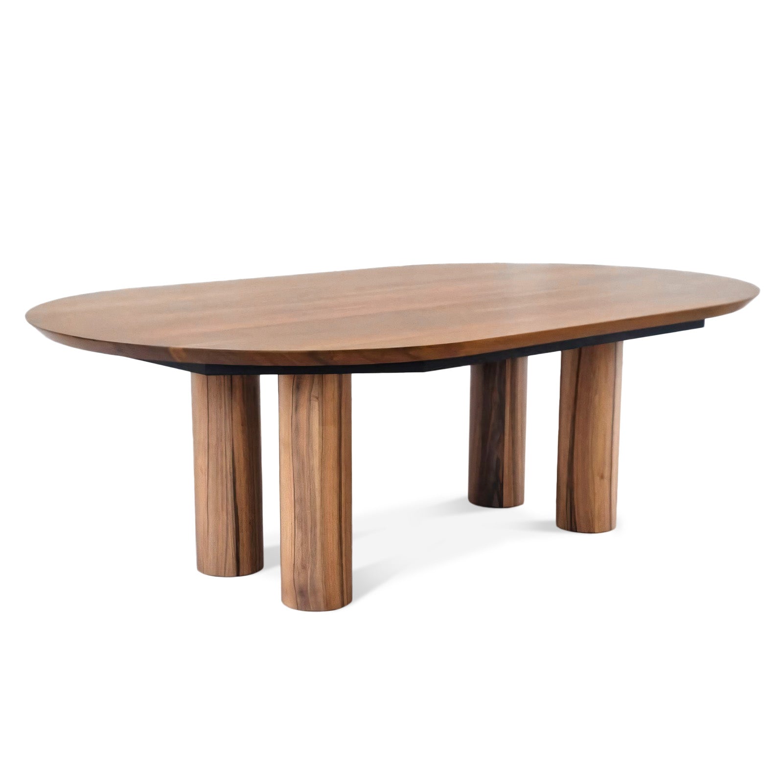 Ella Round Extendable Dining Table in Walnut