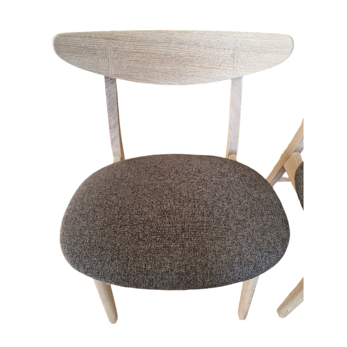 Eva Cotton Oak Dining Chair - 4 in stock