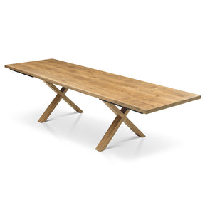 Eva Extendable Dining Table in Solid Oak