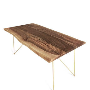 Evelyn Extendable Solid Walnut Dining Table