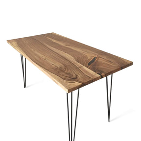 Evelyn Extendable Solid Walnut Dining Table