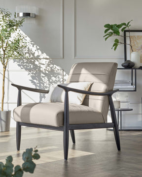 Greyson Natural Leather Accent Chair