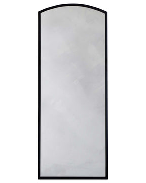 Hillard Large Full Length Leaner Mirror Black