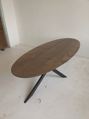 Eclipse Oval Oak Table