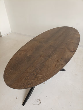 Eclipse Oval Oak Table