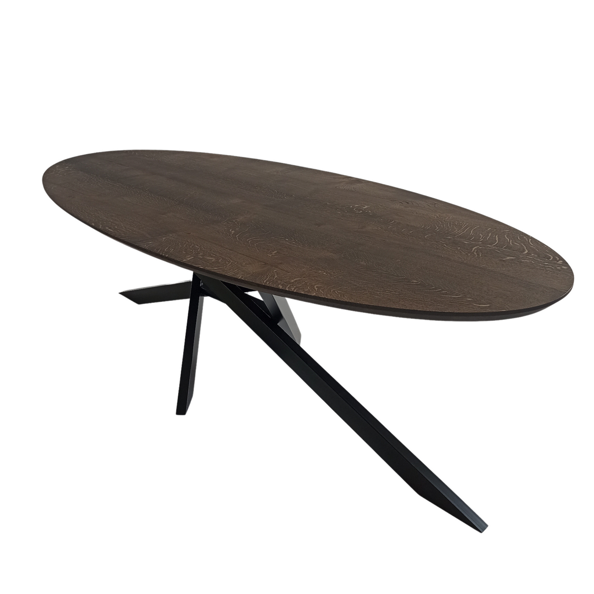 Eclipse Oval Oak Dining Table