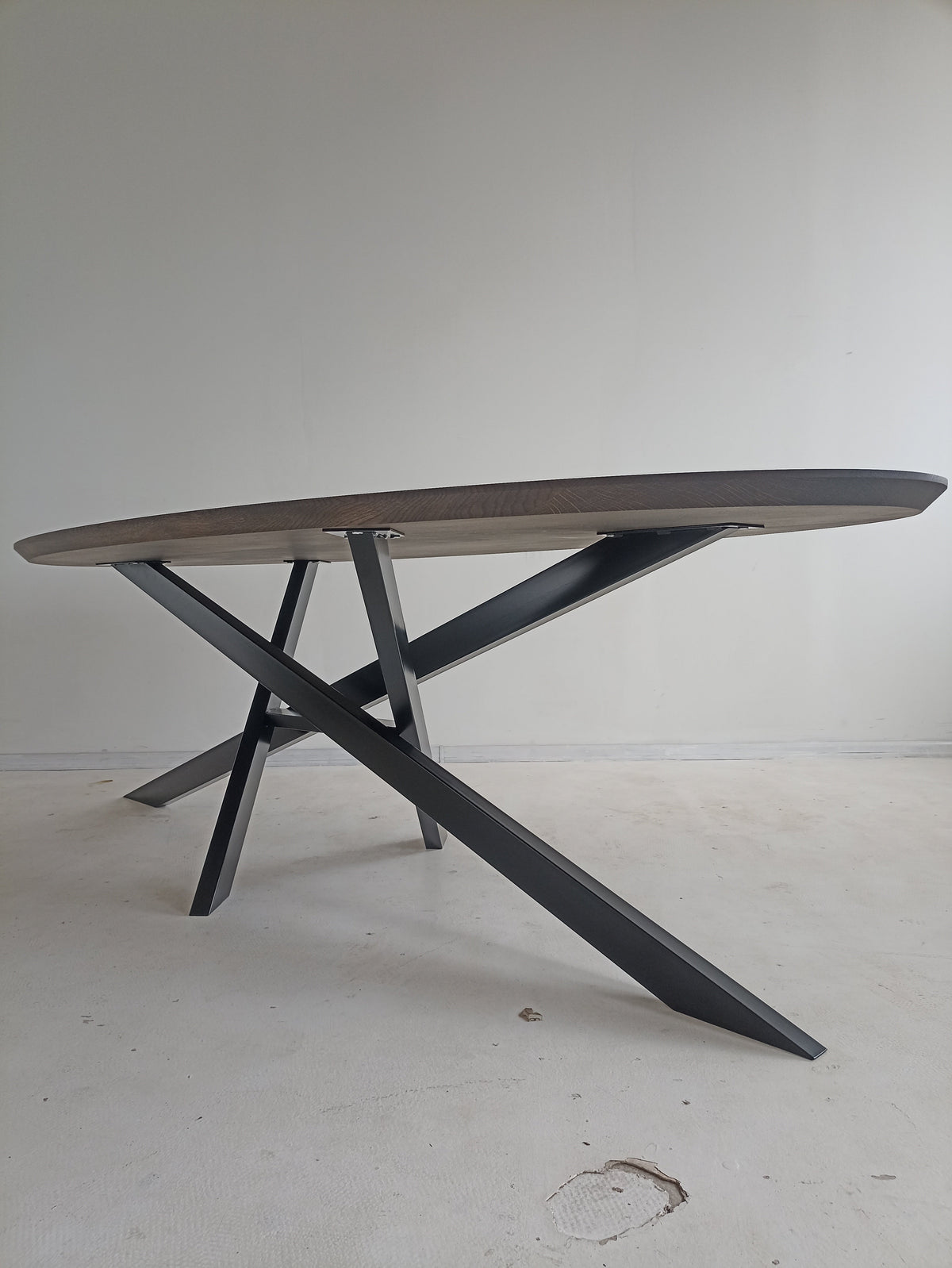 Eclipse Oval Oak Dining Table